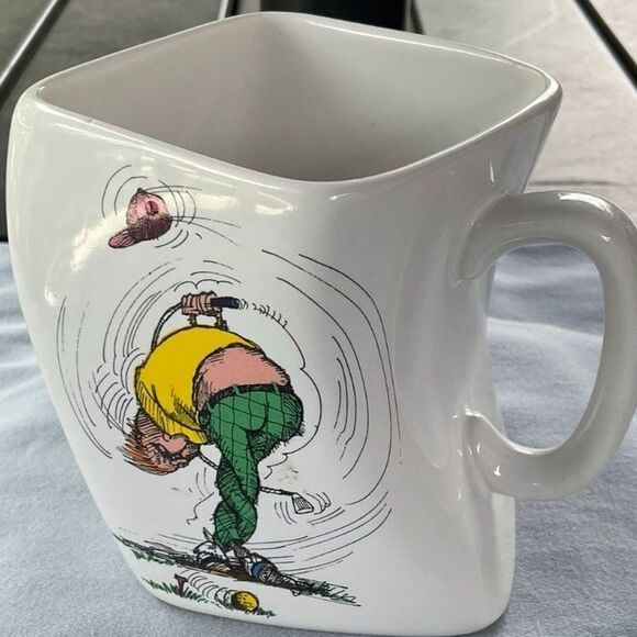 Vintage 1991 Twisted Golf Mug - Picture 4 of 6